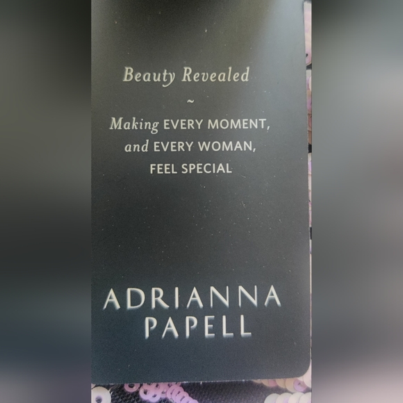 💛 Limited Time Sale💛Adrianna Papell Black and Purple Floral Midi Dress - Picture 12 of 12